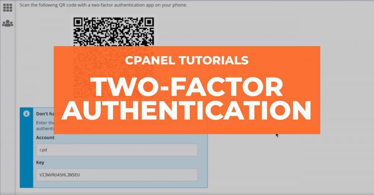Two-Factor Authentication for cPanel