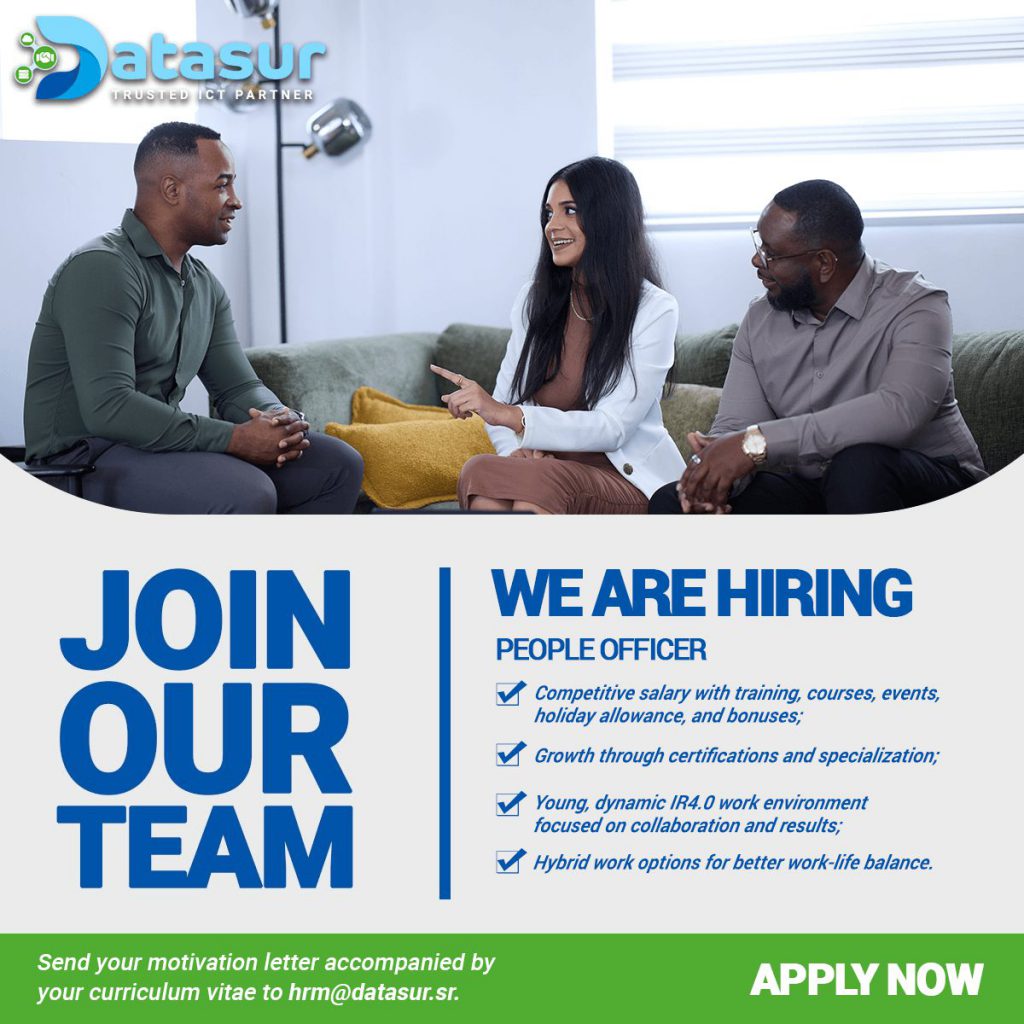 VACATURE PEOPLE OFFICER